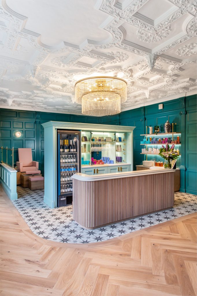 The 1893 Spa reception at The Springs hotel and spa in Oxford