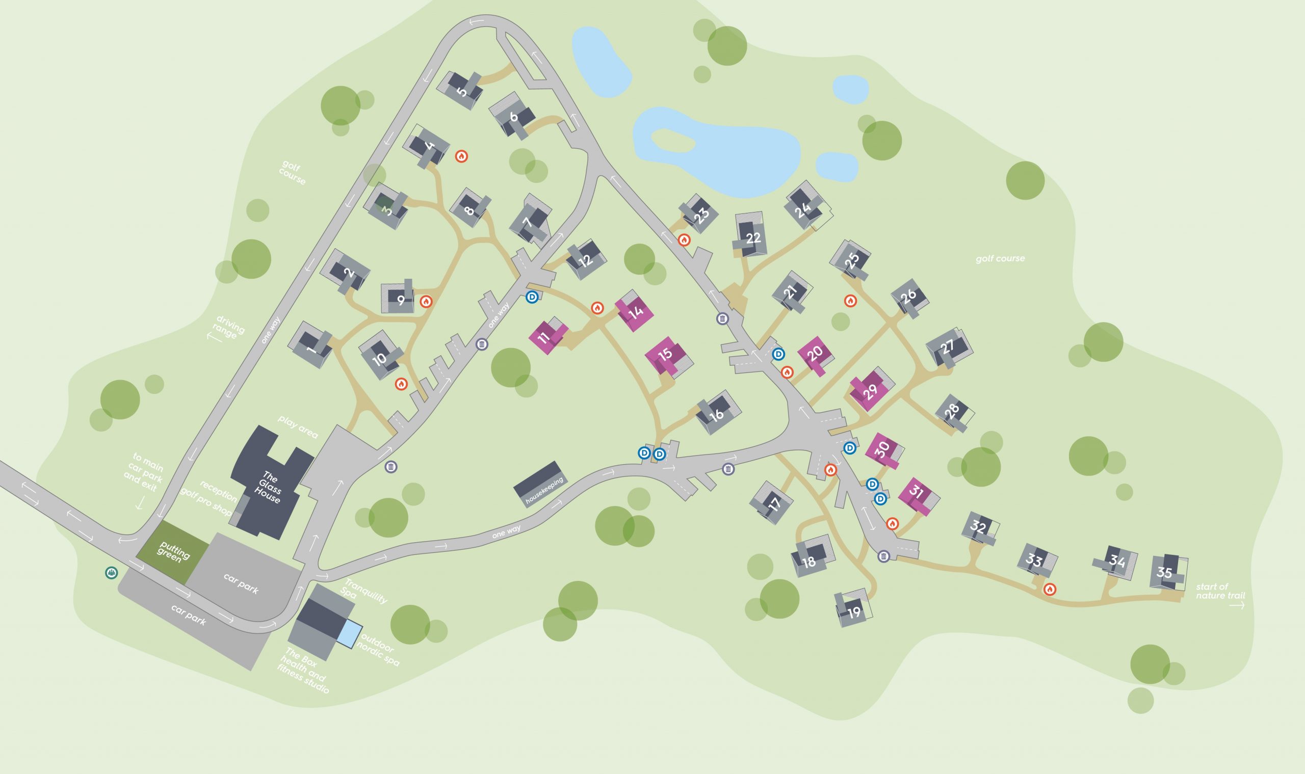 Kilnwick Percy Resort Map